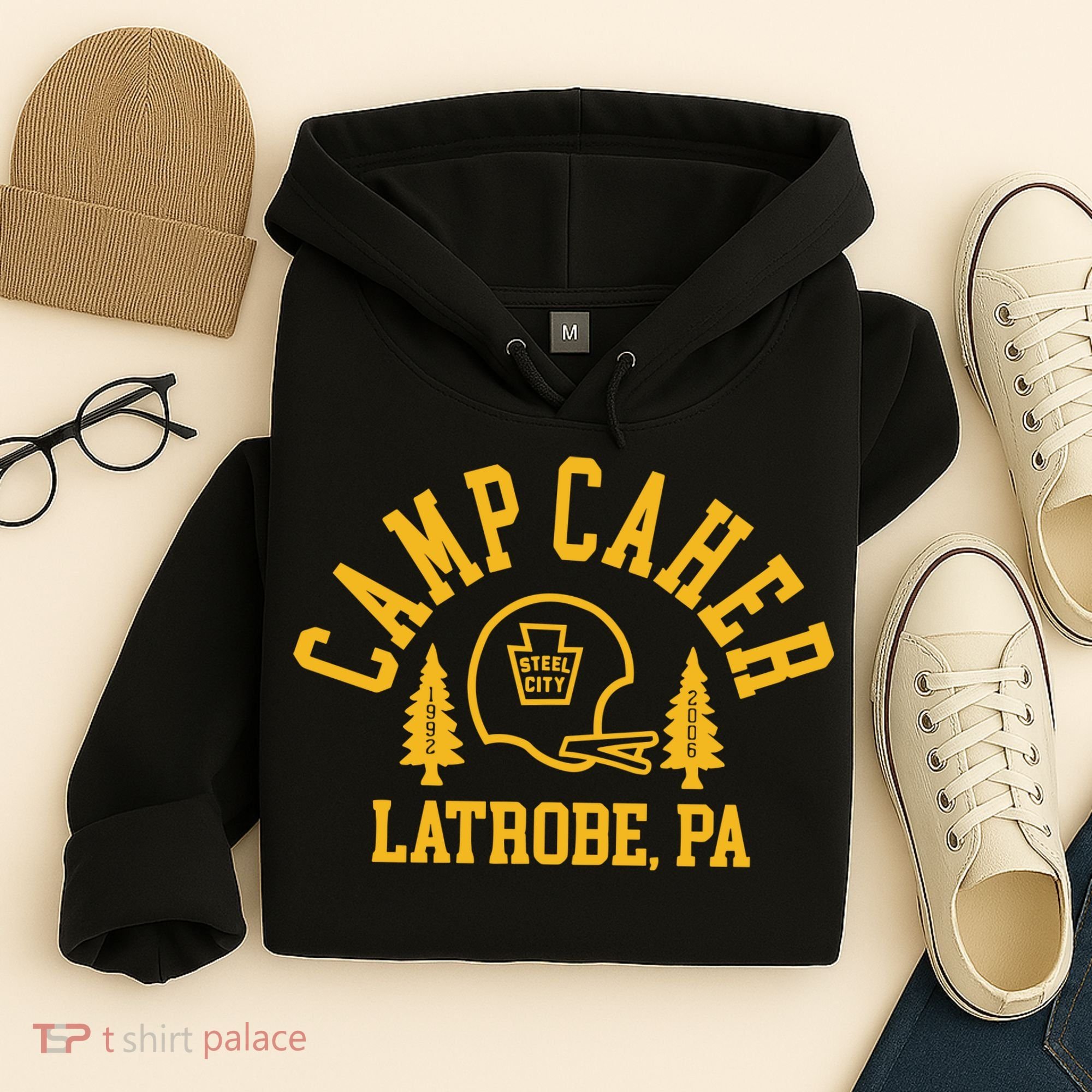 Camp Caher Steel City Latrobe Pa 1992 2006 Hoodie