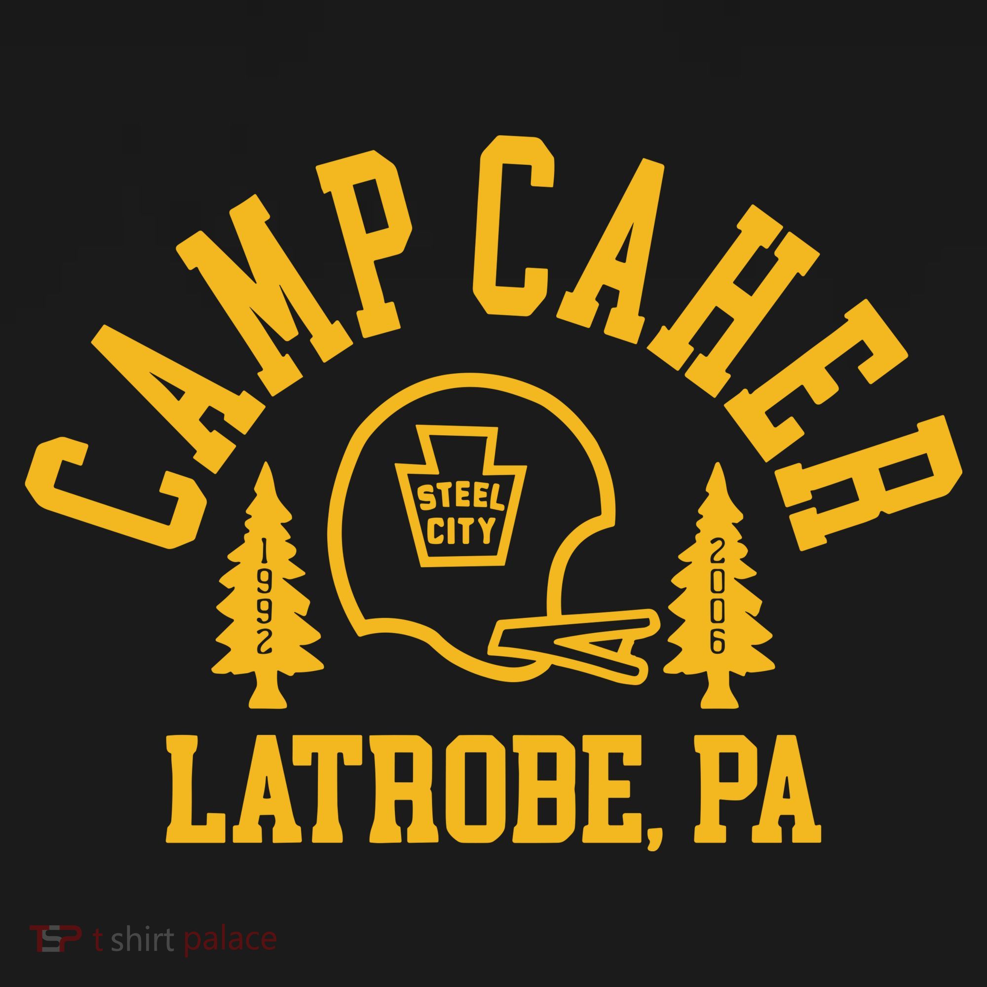 Camp Caher Steel City Latrobe Pa 1992 2006 Apron