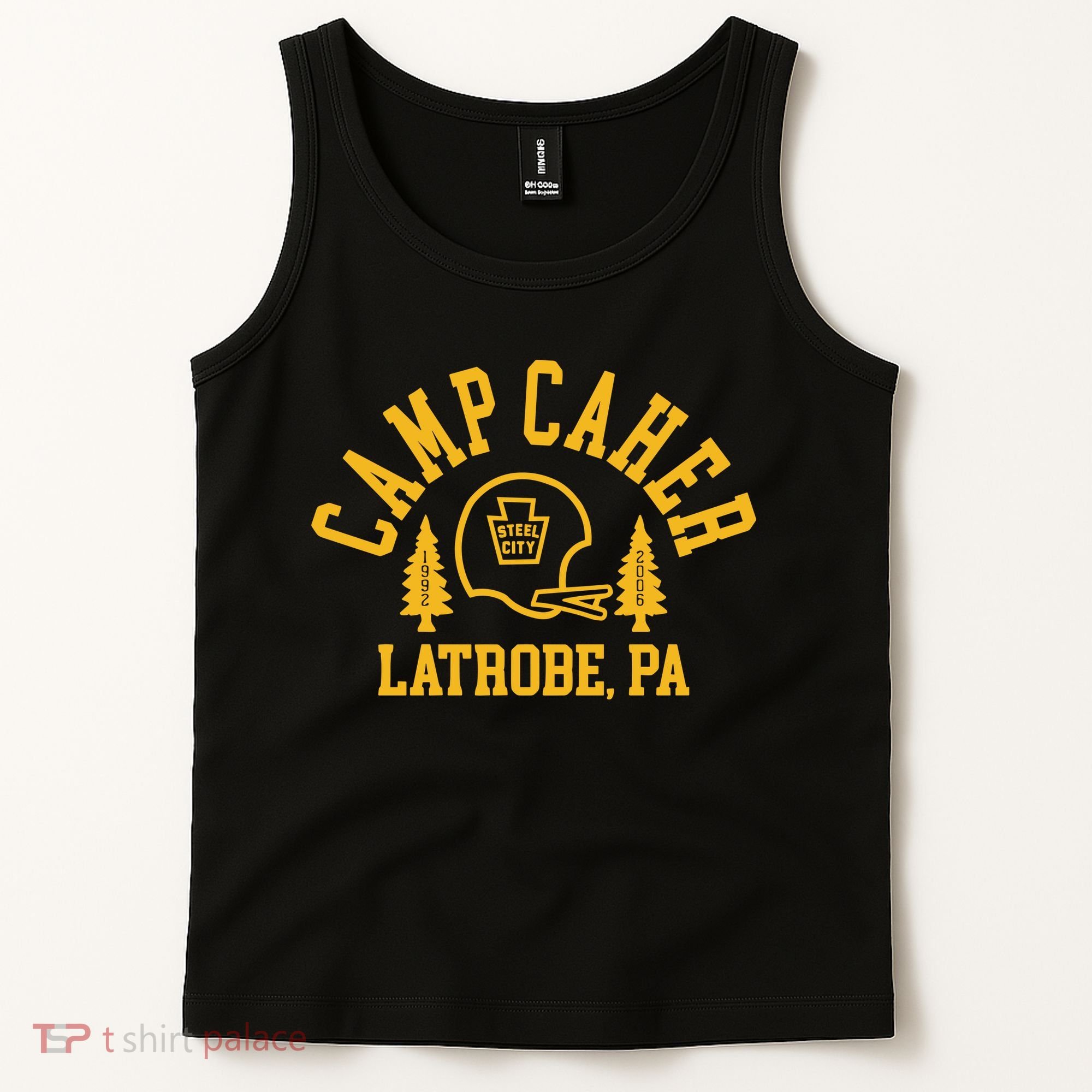 Camp Caher Steel City Latrobe Pa 1992 2006 Tank Top