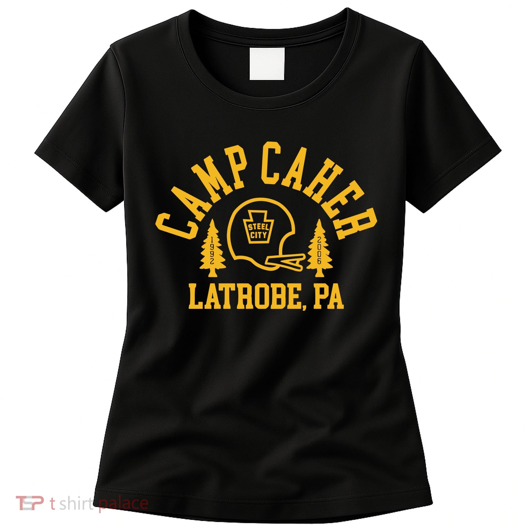 Camp Caher Steel City Latrobe Pa 1992 2006 Women's T-Shirt