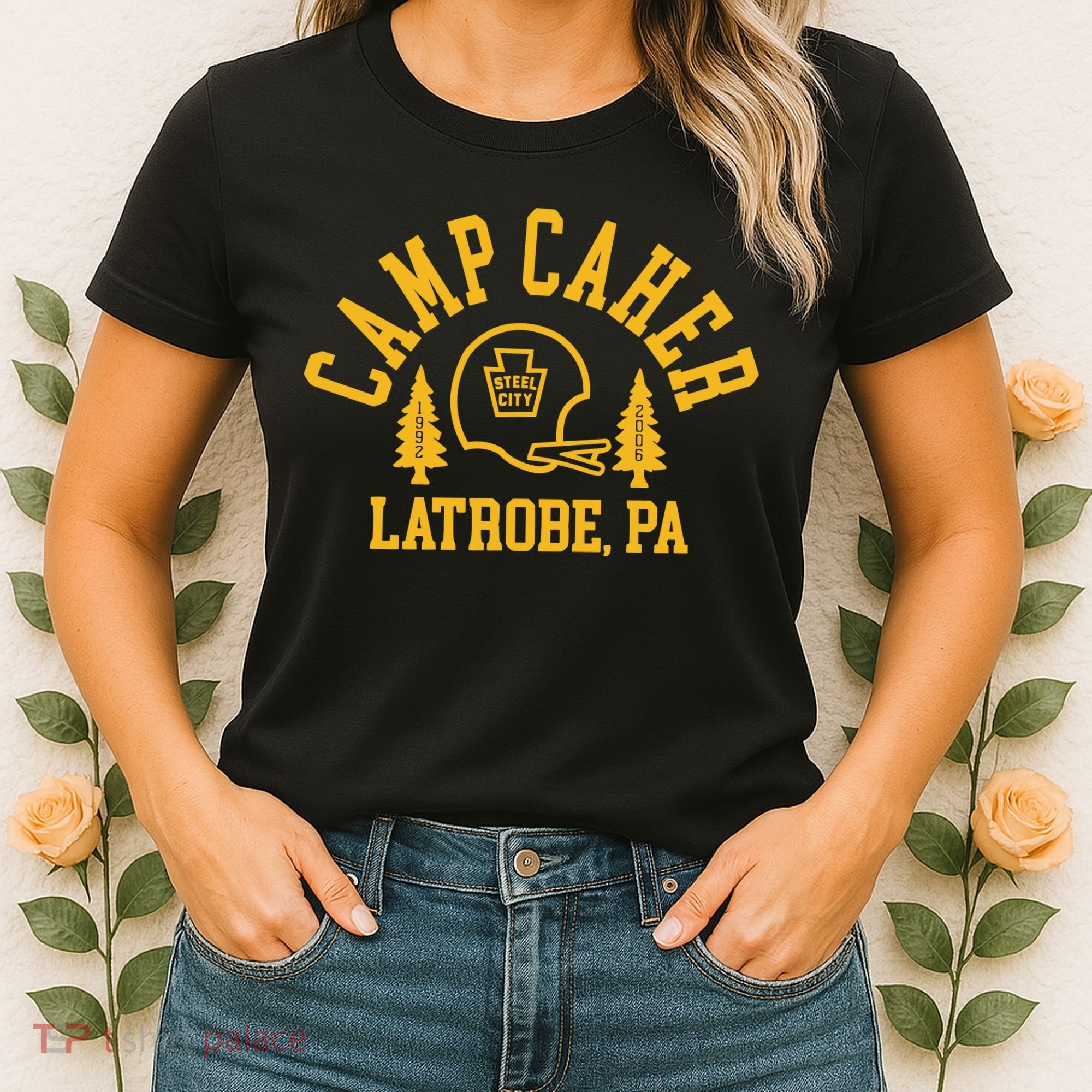 Camp Caher Steel City Latrobe Pa 1992 2006 Women's T-Shirt