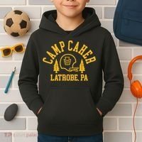 Camp Caher Steel City Latrobe Pa 1992 2006 Kids Hoodie thumb 2