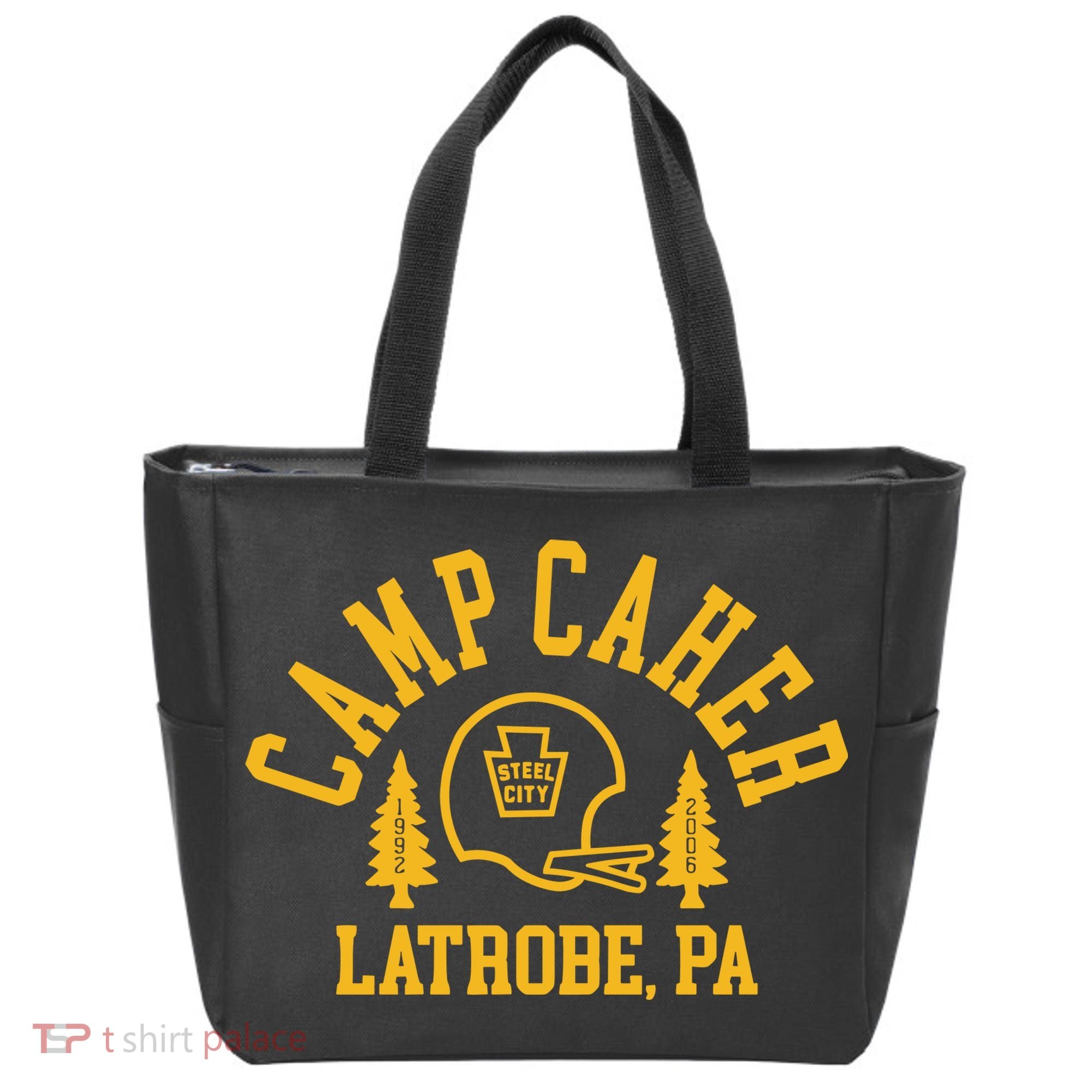 Camp Caher Steel City Latrobe Pa 1992 2006 Tote Bag