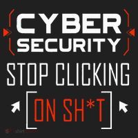 Cybersecurity Cyber Security DonT Click It Hacker Women's Sweatshirt thumb 2