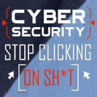 Cybersecurity Cyber Security DonT Click It Hacker Raglan Baseball Sleeve Shirt thumb 2