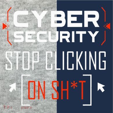 Cybersecurity Cyber Security DonT Click It Hacker Kids Colorblock Raglan Jersey