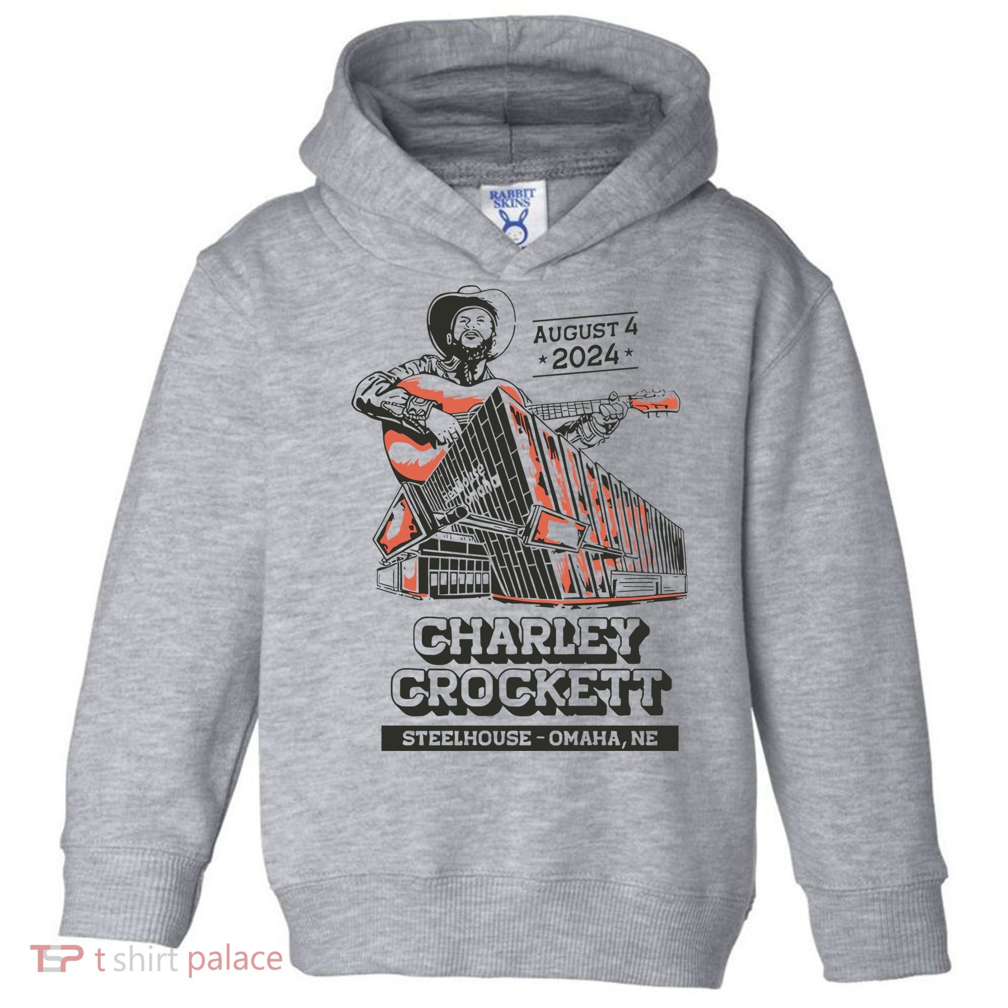 Charley Crockett Show In Omaha Ne On Aug 4 2024 Toddler Hoodie