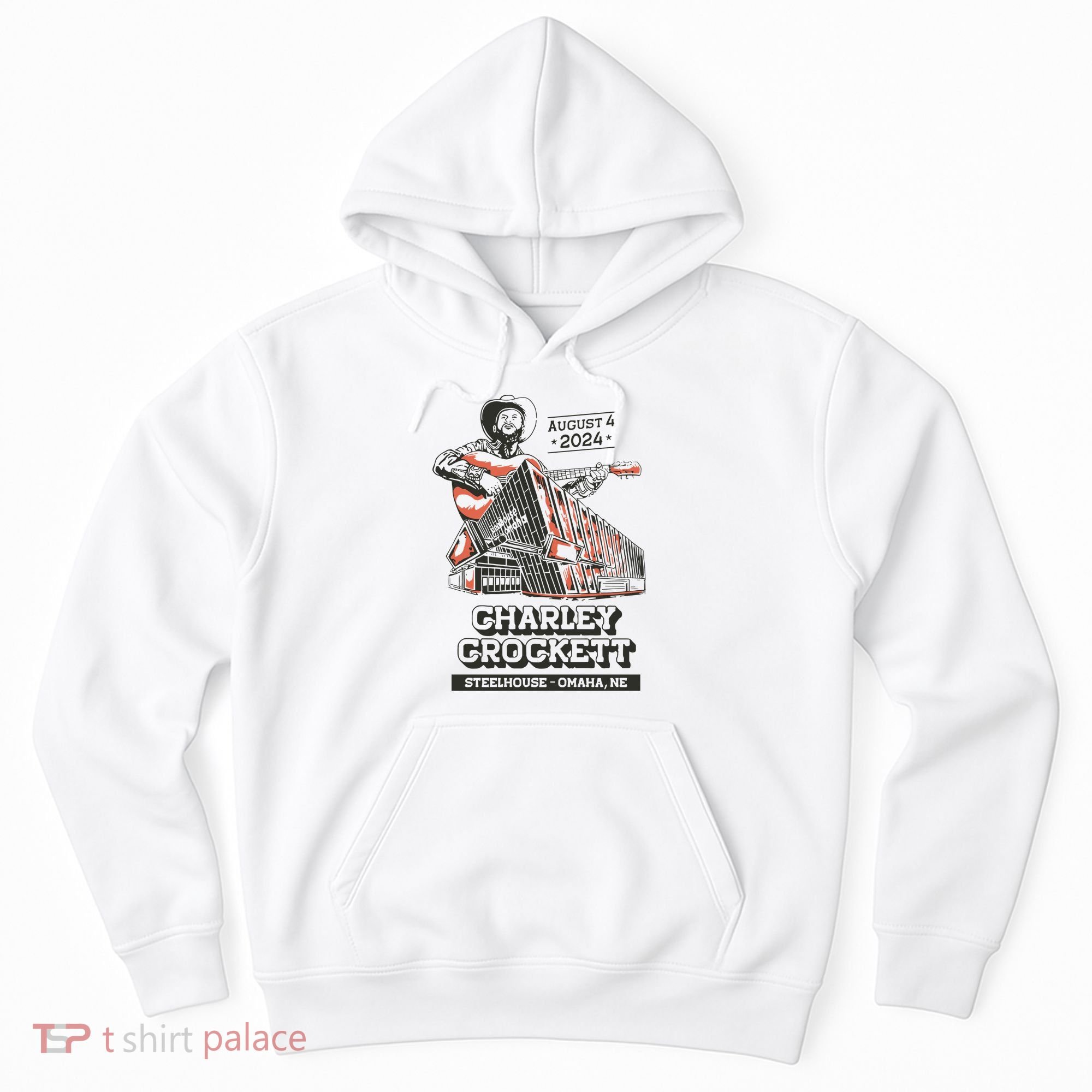 Charley Crockett Show In Omaha Ne On Aug 4 2024 Hoodie