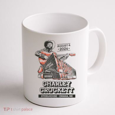 Charley Crockett Show In Omaha Ne On Aug 4 2024 Coffee Mug back