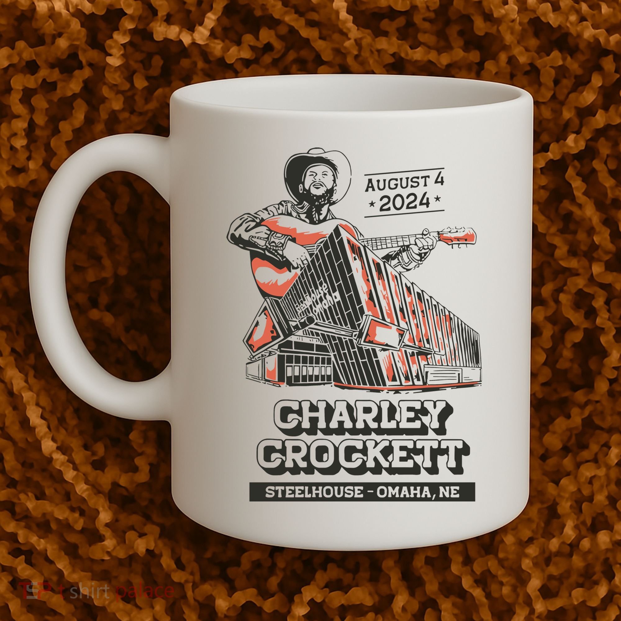 Charley Crockett Show In Omaha Ne On Aug 4 2024 Coffee Mug