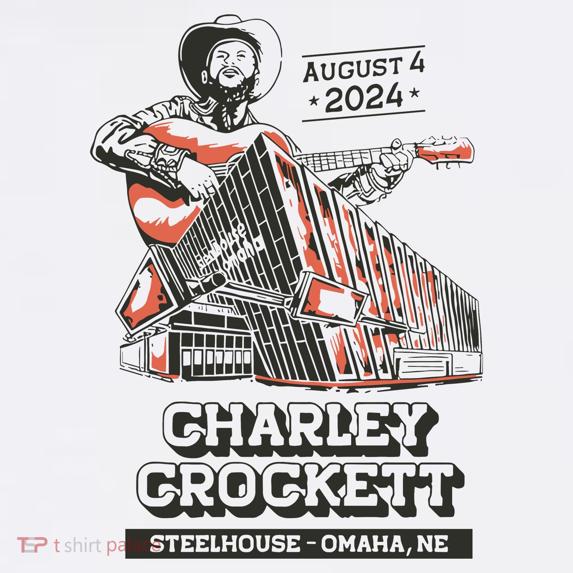 Charley Crockett Show In Omaha Ne On Aug 4 2024 Women's Hoodie