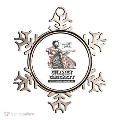 Charley Crockett Show In Omaha Ne On Aug 4 2024 Ornament