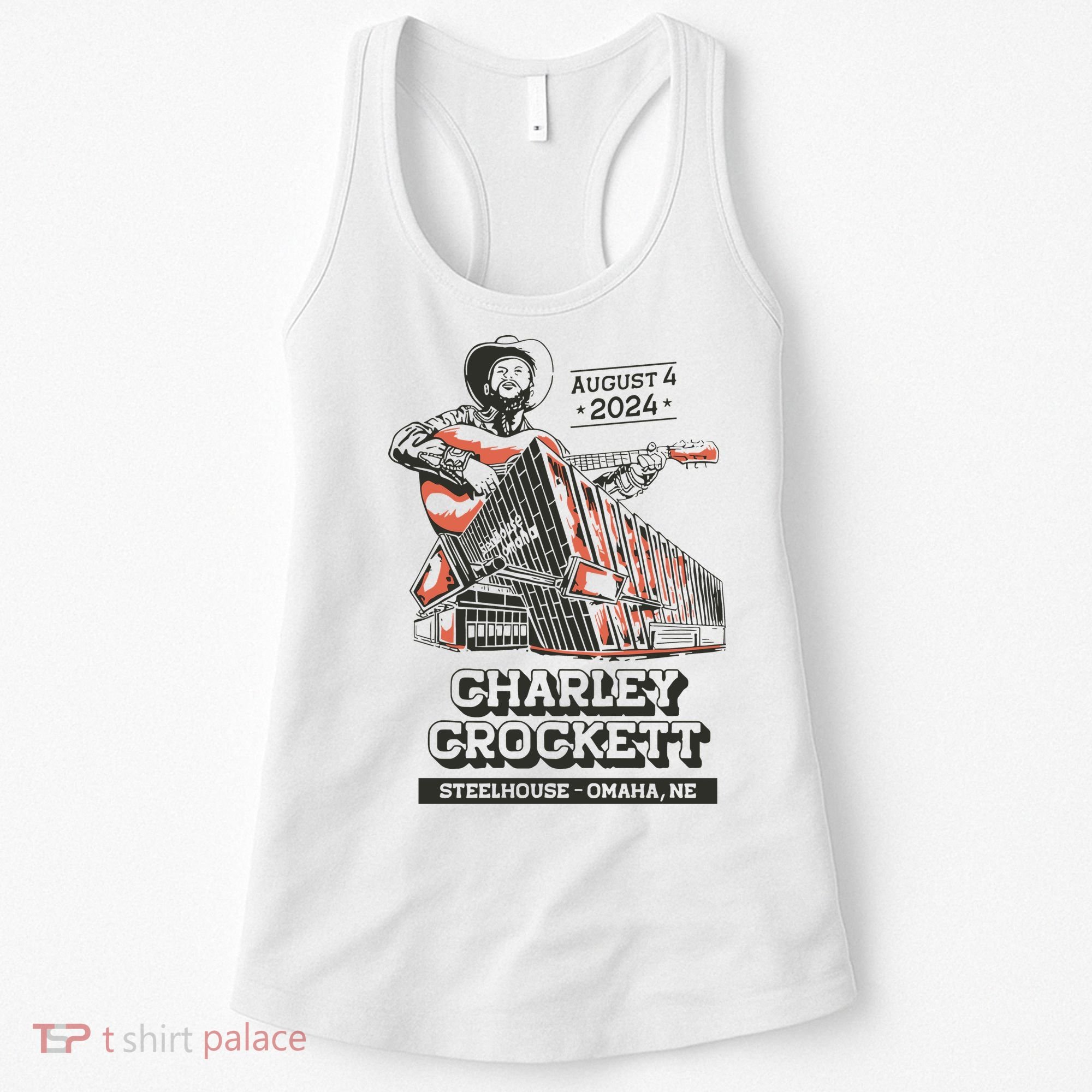 Charley Crockett Show In Omaha Ne On Aug 4 2024 Women's Tank Top