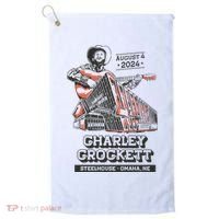 Charley Crockett Show In Omaha Ne On Aug 4 2024 Golf Towel thumb 0