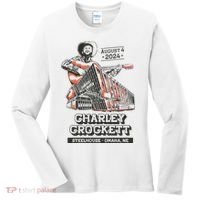 Charley Crockett Show In Omaha Ne On Aug 4 2024 Women's Long Sleeve Shirt thumb 0