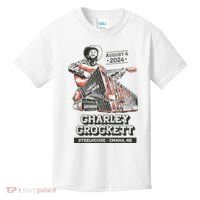 Charley Crockett Show In Omaha Ne On Aug 4 2024 Kids T-Shirt thumb 0