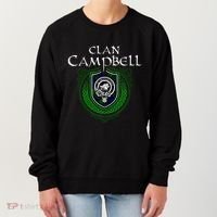 Clan Campbell Surname Scottish Clan Crest Tartan Badge Women's Sweatshirt thumb 0