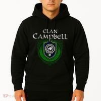 Clan Campbell Surname Scottish Clan Crest Tartan Badge Hoodie thumb 2