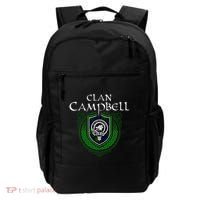 Clan Campbell Surname Scottish Clan Crest Tartan Badge Backpack thumb 0