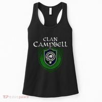 Clan Campbell Surname Scottish Clan Crest Tartan Badge Women's Tank Top thumb 0