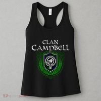Clan Campbell Surname Scottish Clan Crest Tartan Badge Women's Tank Top thumb 3
