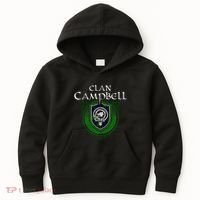 Clan Campbell Surname Scottish Clan Crest Tartan Badge Kids Hoodie thumb 0