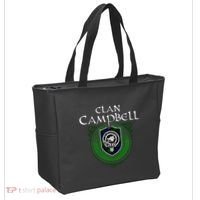 Clan Campbell Surname Scottish Clan Crest Tartan Badge Tote Bag thumb 2