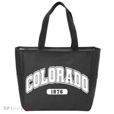 Colorado Collegiate Style 1876 Tote Bag