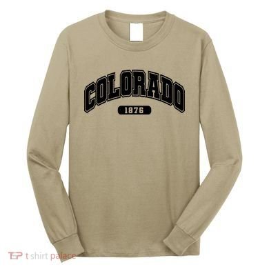 Colorado Collegiate Style 1876 Long Sleeve Shirt