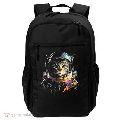 Cosmic Cat Space Astrocat In The Galaxy Graphic Backpack