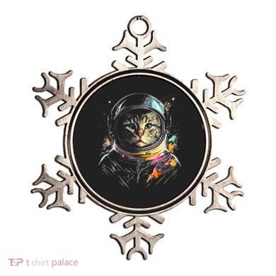 Cosmic Cat Space Astrocat In The Galaxy Graphic Ornament
