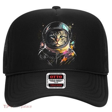 Cosmic Cat Space Astrocat In The Galaxy Graphic Hat