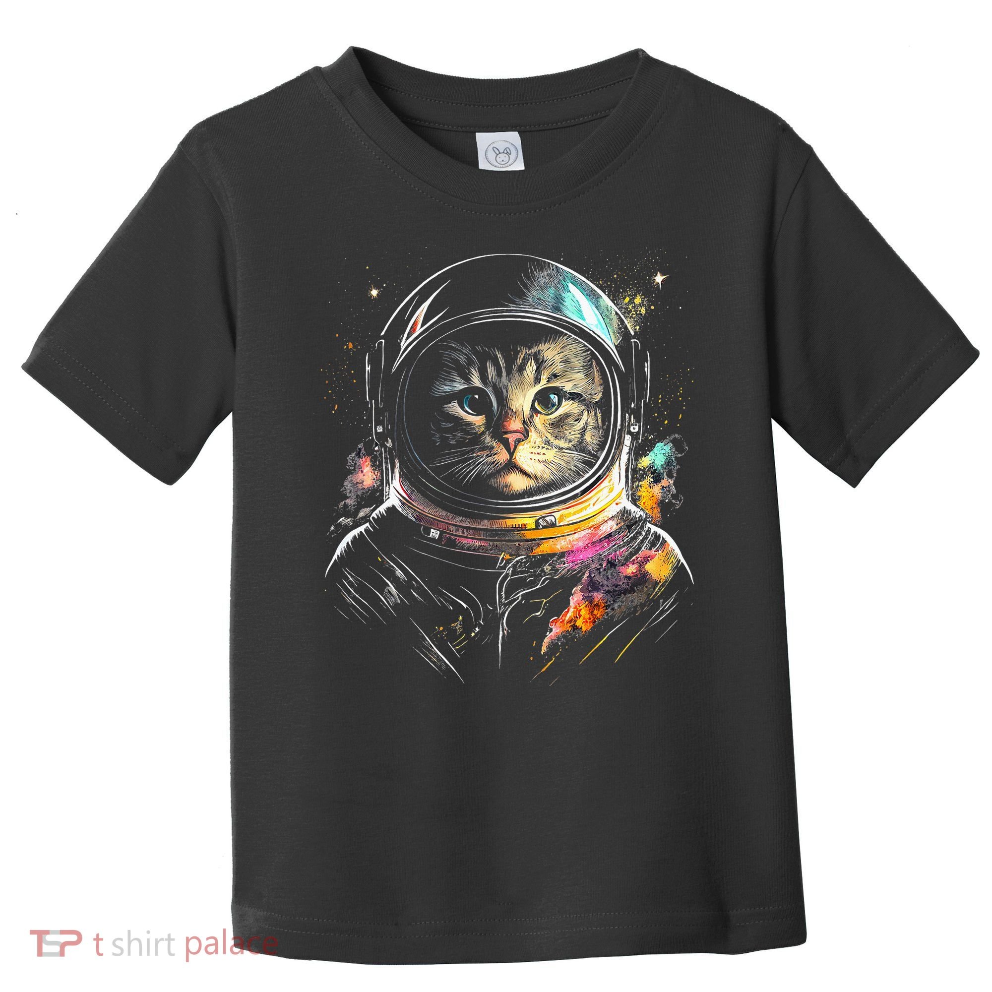 Cosmic Cat Space Astrocat In The Galaxy Graphic Toddler T-Shirt