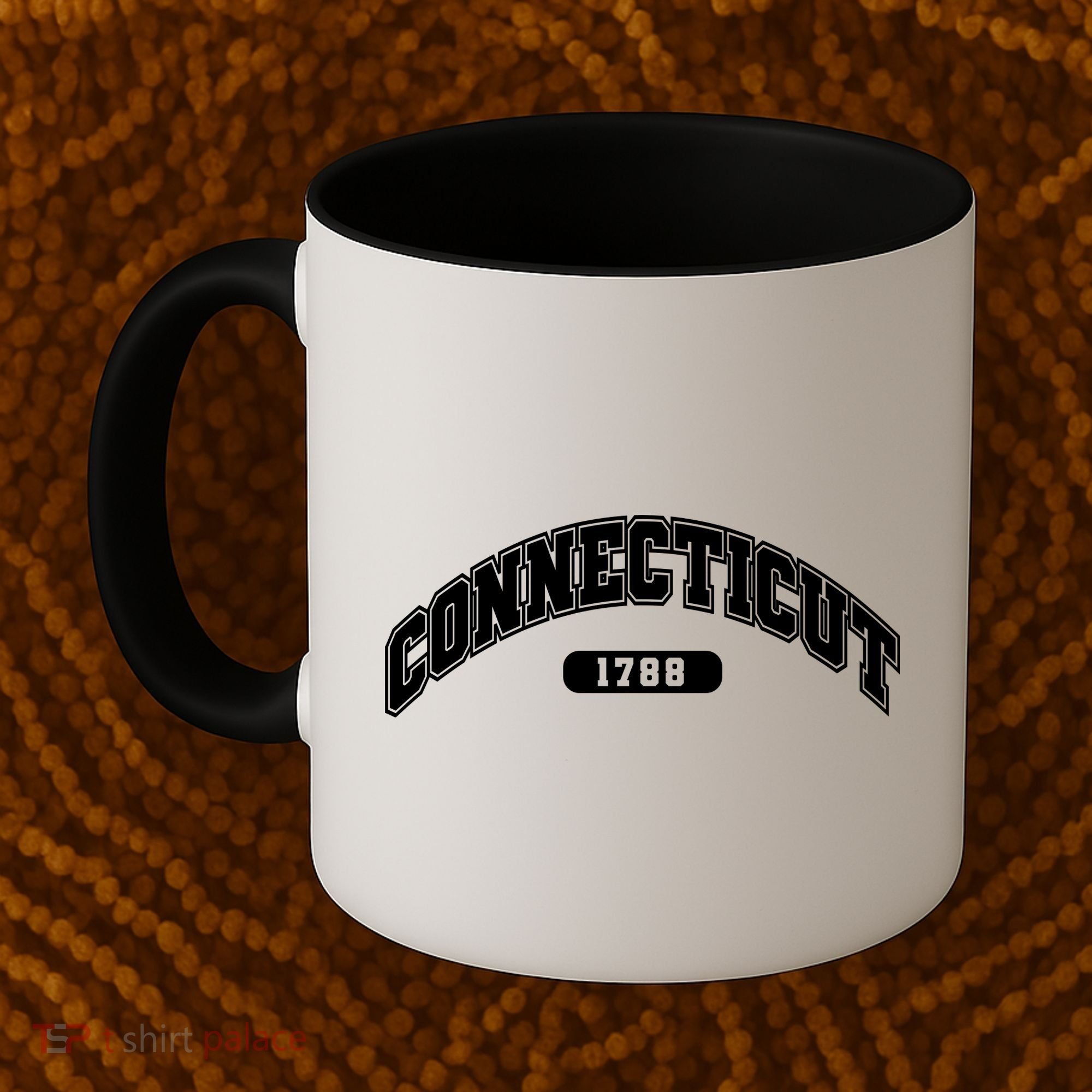 Connecticut Collegiate Style 1788 Coffee Mug