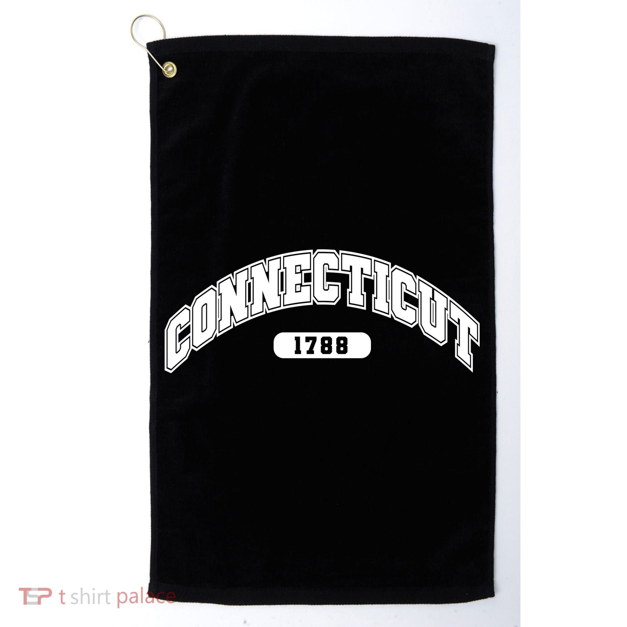 Connecticut Collegiate Style 1788 Golf Towel