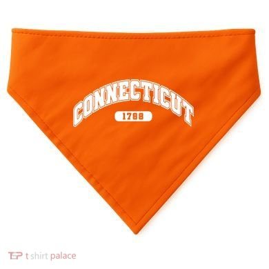 Connecticut Collegiate Style 1788 USA-Made Doggie Bandana