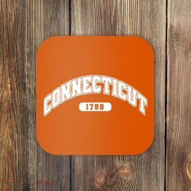 Connecticut Collegiate Style 1788 Coaster