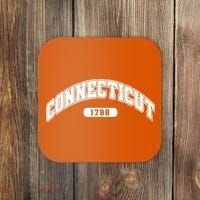 Connecticut Collegiate Style 1788 Coaster thumb 0