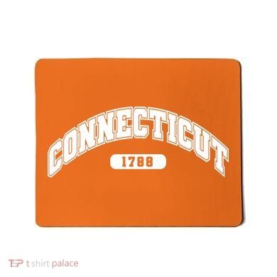 Connecticut Collegiate Style 1788 Mousepad