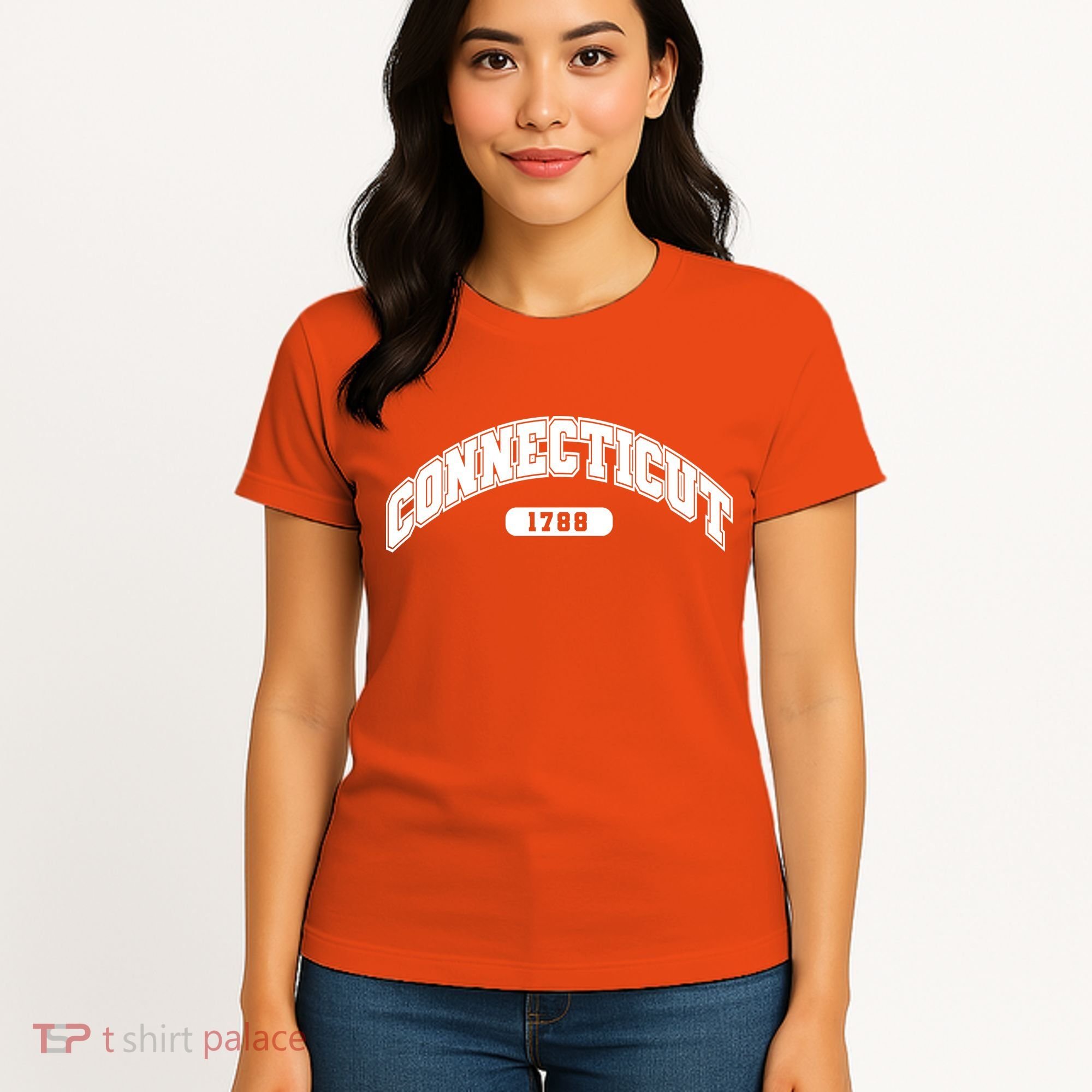 Connecticut Collegiate Style 1788 Women's T-Shirt