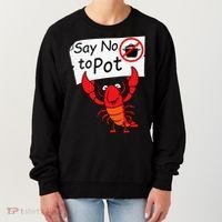 Crawfish Crayfish Say No To Pot Crawfish Boil Women's Sweatshirt thumb 0