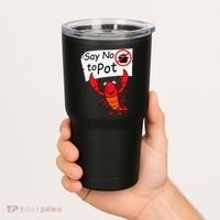 Crawfish Crayfish Say No To Pot Crawfish Boil Tumbler thumb 2