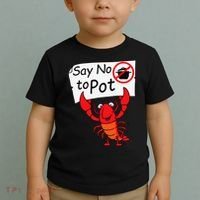 Crawfish Crayfish Say No To Pot Crawfish Boil Toddler T-Shirt thumb 2