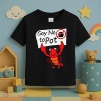 Crawfish Crayfish Say No To Pot Crawfish Boil Toddler T-Shirt thumb 3