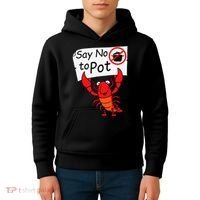 Crawfish Crayfish Say No To Pot Crawfish Boil Kids Hoodie thumb 4