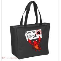 Crawfish Crayfish Say No To Pot Crawfish Boil Tote Bag thumb 2