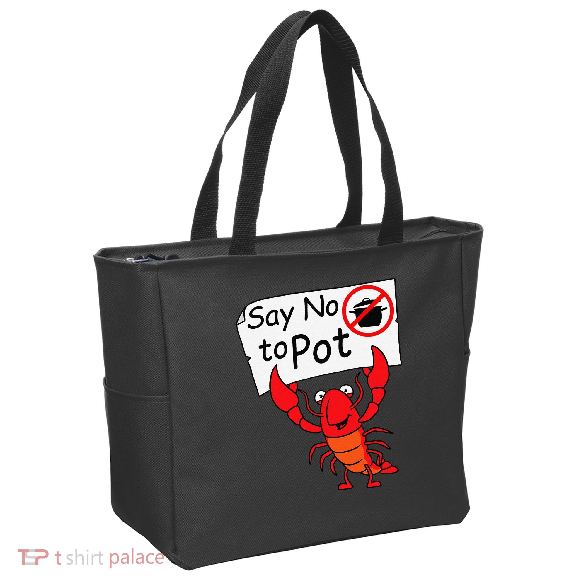 Crawfish Crayfish Say No To Pot Crawfish Boil Tote Bag