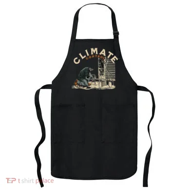 Climate Control Skeleton Hvac Technician Pride Apron