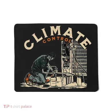 Climate Control Skeleton Hvac Technician Pride Mousepad