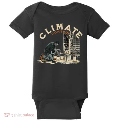 Climate Control Skeleton Hvac Technician Pride Baby Bodysuit